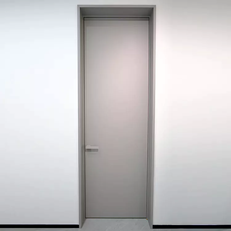 Minimalistische Pendeltür für den Innenbereich